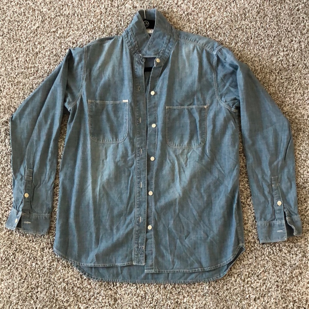 Madewell Chambray Denim Button Up